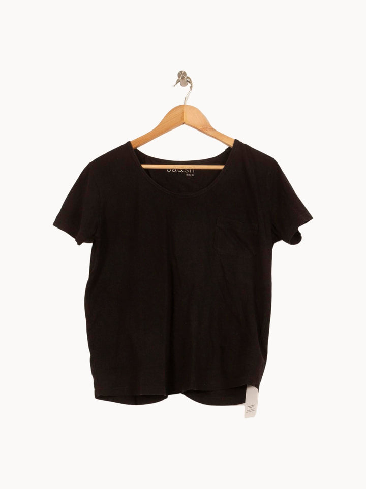 Tee-shirt Noir - Taille XS/34 de la marque ba&sh | PARAD39856 - Vendu par Paradigme - Image 2