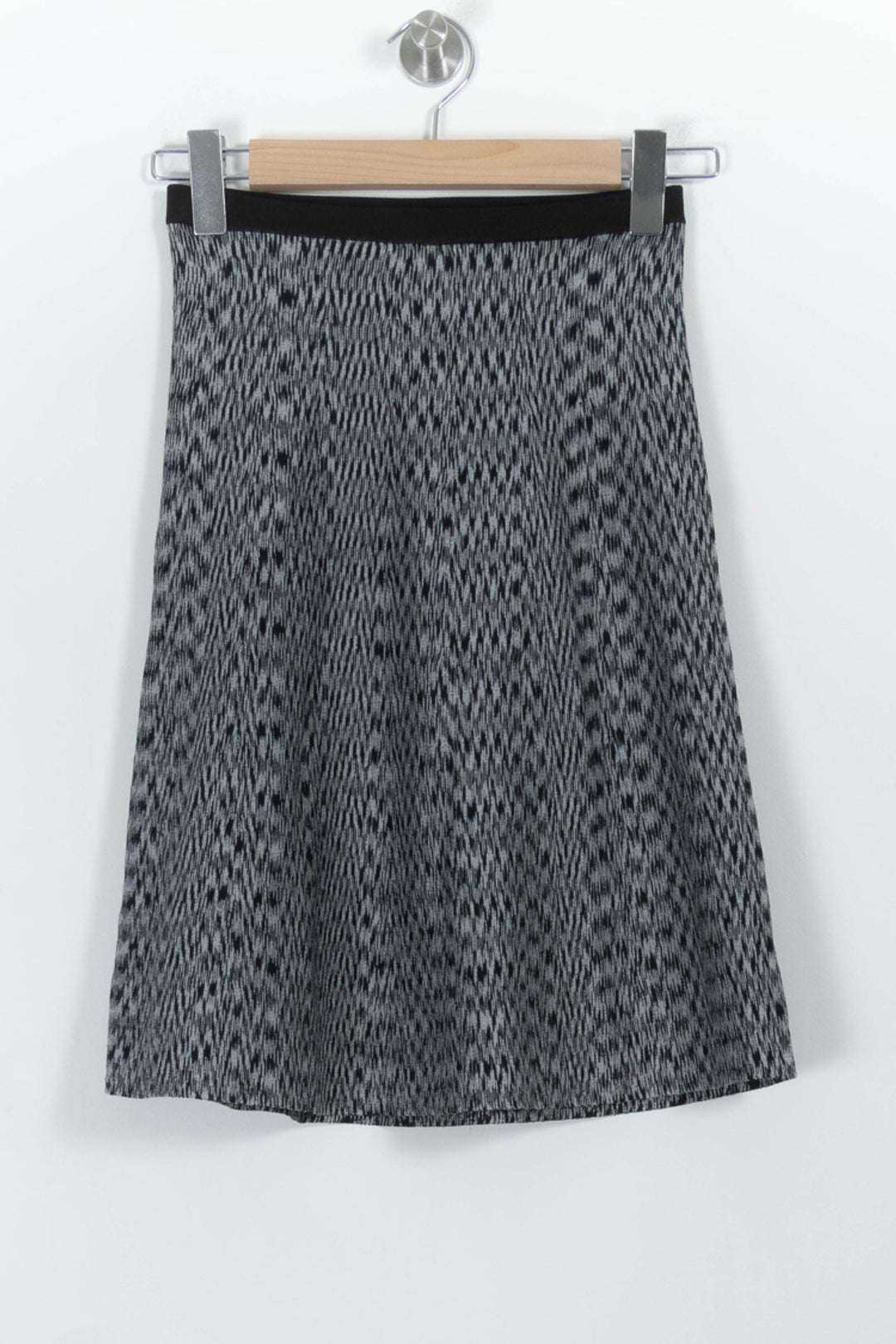 Jupe Évasée Grise - Taille S/36 de la marque Sandro | PARAD39879 - Vendu par Paradigme - Image 4