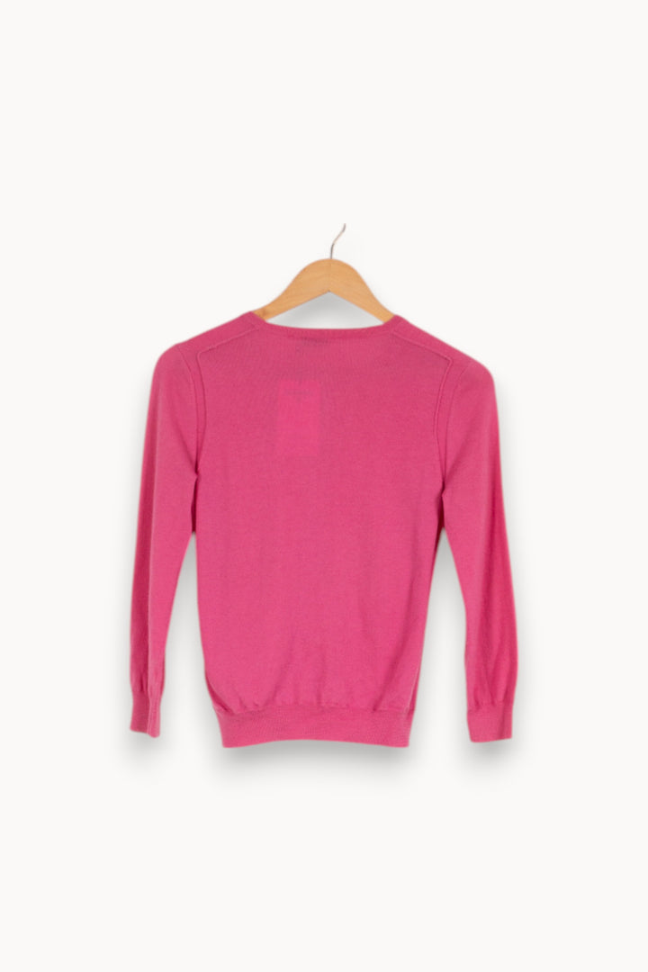 Cardigan rose - Taille M/38 de la marque Joseph | PARAD39999 - Vendu par Paradigme - Image 3