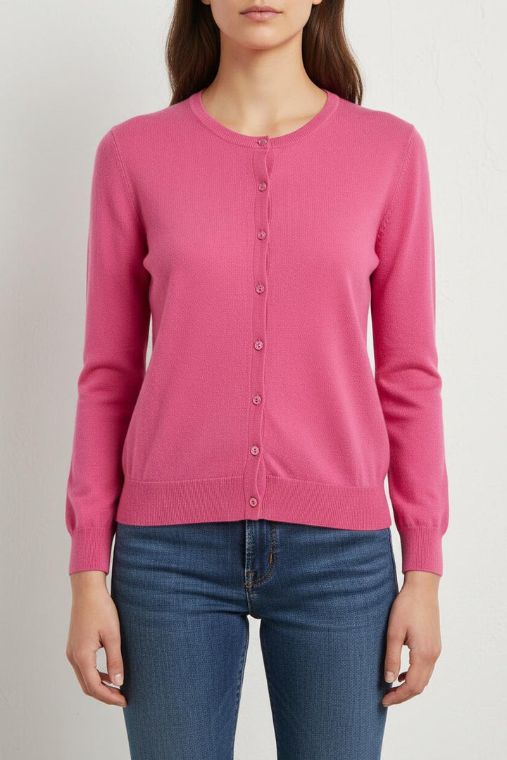Cardigan rose - Taille M/38