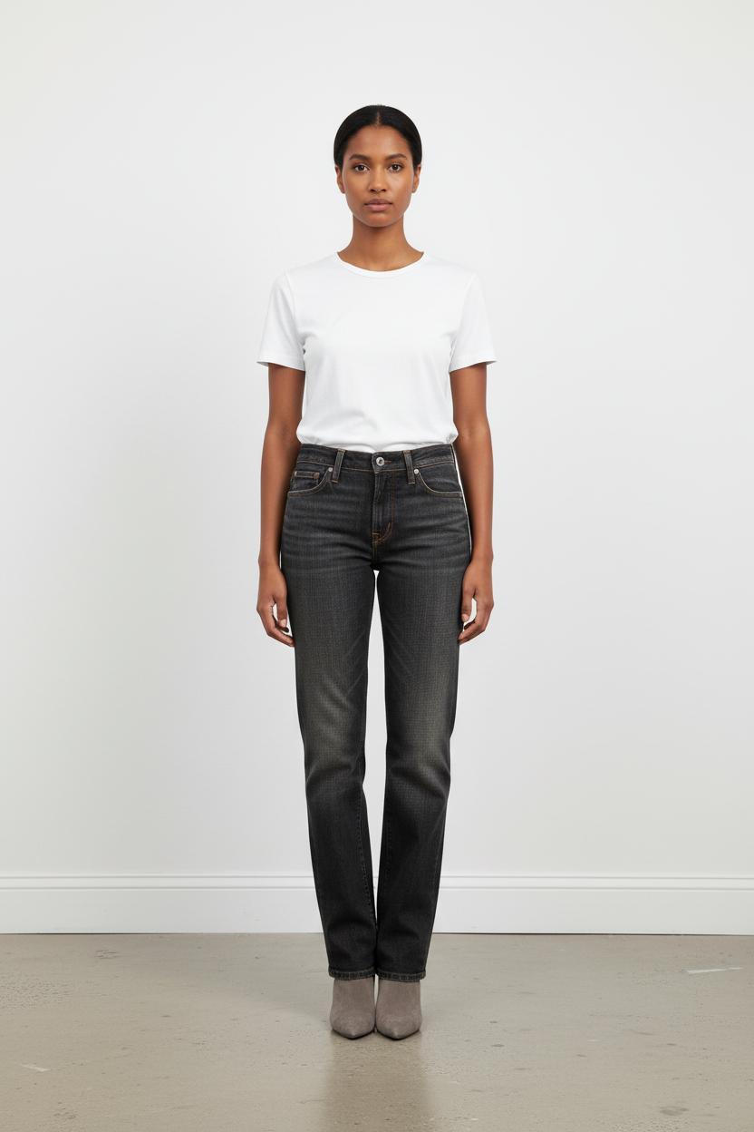 Jean vintage gris - Taille XS/34