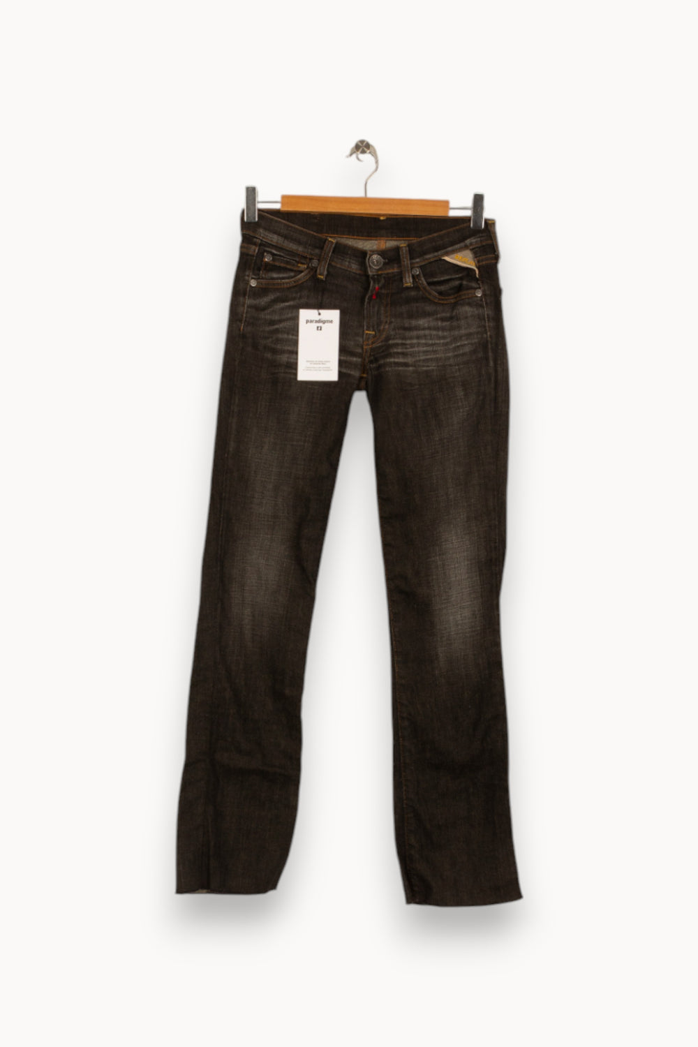 Jean vintage gris - Taille XS/34 de la marque Replay | PARAD40003 - Vendu par Paradigme - Image 1
