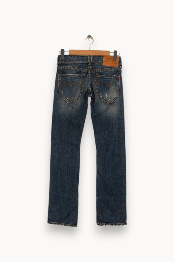 Jean vintage - Taille XS/34 de la marque Replay | PARAD40004 - Vendu par Paradigme - Image 3