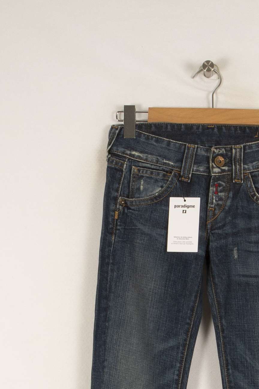 Jean vintage - Taille XS/34 de la marque Replay | PARAD40004 - Vendu par Paradigme - Image 2