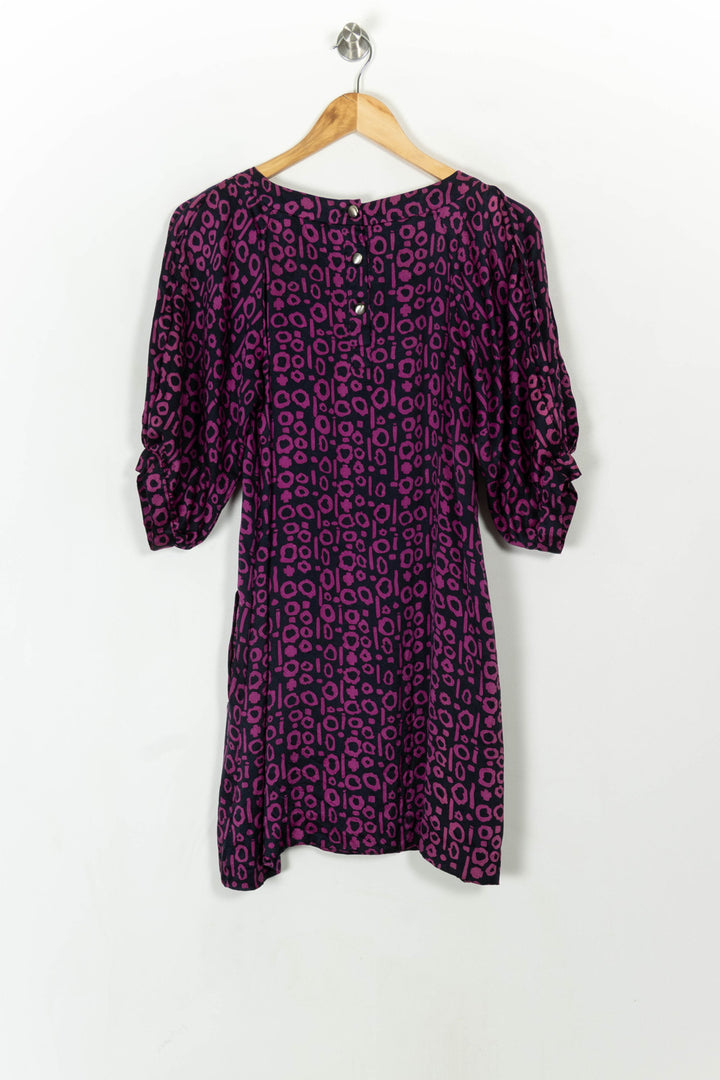 Robe violette/noire - Taille XS/34 de la marque IRO | PARAD40014 - Vendu par Paradigme - Image 5