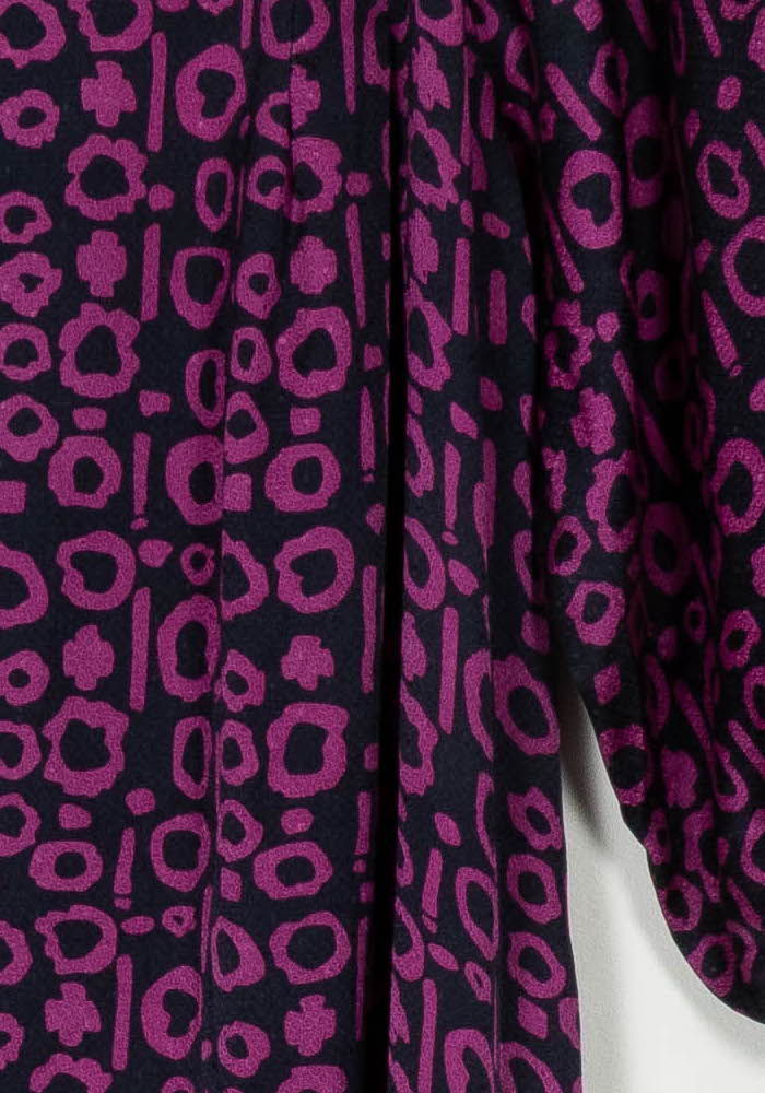 Robe violette/noire - Taille XS/34 de la marque IRO | PARAD40014 - Vendu par Paradigme - Image 3