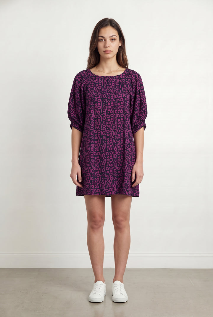 Robe violette/noire - Taille XS/34 de la marque IRO | PARAD40014 - Vendu par Paradigme - Image 1