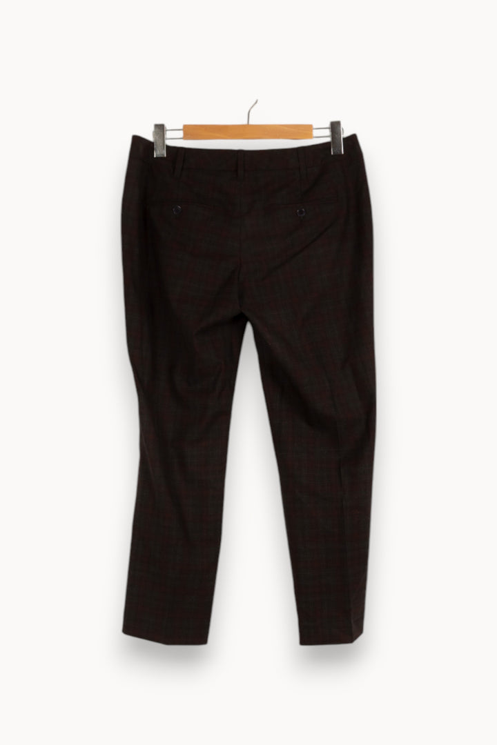 Pantalon gris foncé à carreaux - Taille XL/42 de la marque Zadig&Voltaire | PARAD40017 - Vendu par Paradigme - Image 3