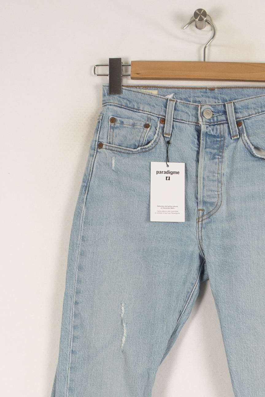 Jean bleu troué - Taille XS/34 de la marque Levi's | PARAD40037 - Vendu par Paradigme - Image 2