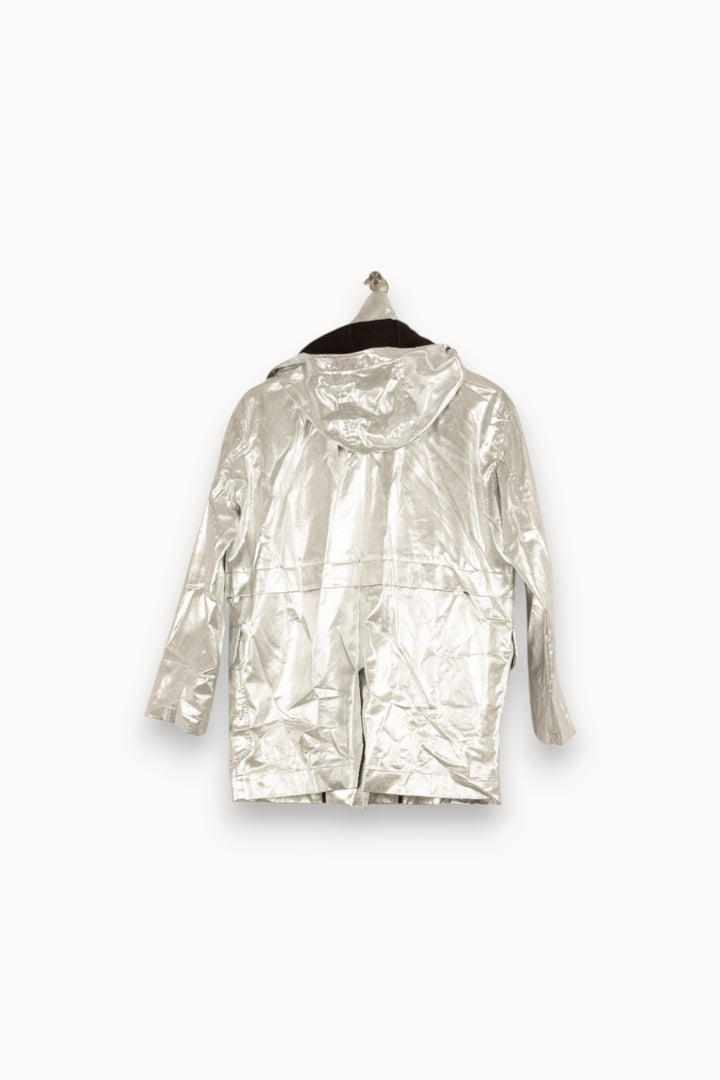 Manteau argenté - Taille S/36 de la marque IKKS | PARAD40053 - Vendu par Paradigme - Image 3
