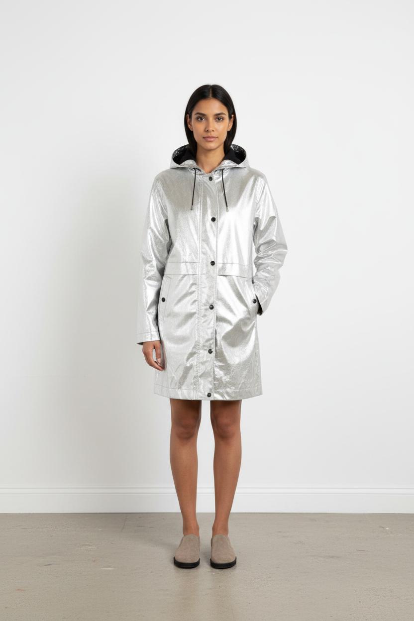 Manteau argenté - Taille S/36