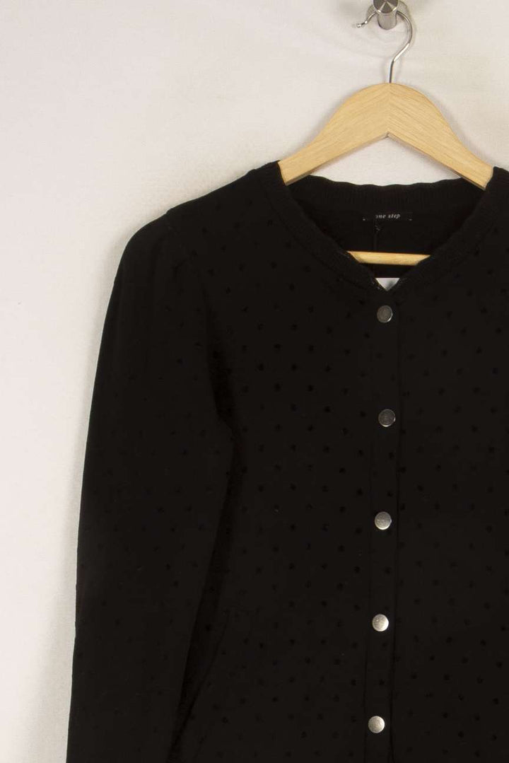 Veste noire à pois - Taille XS/34 de la marque One Step | PARAD40102 - Vendu par Paradigme - Image 2