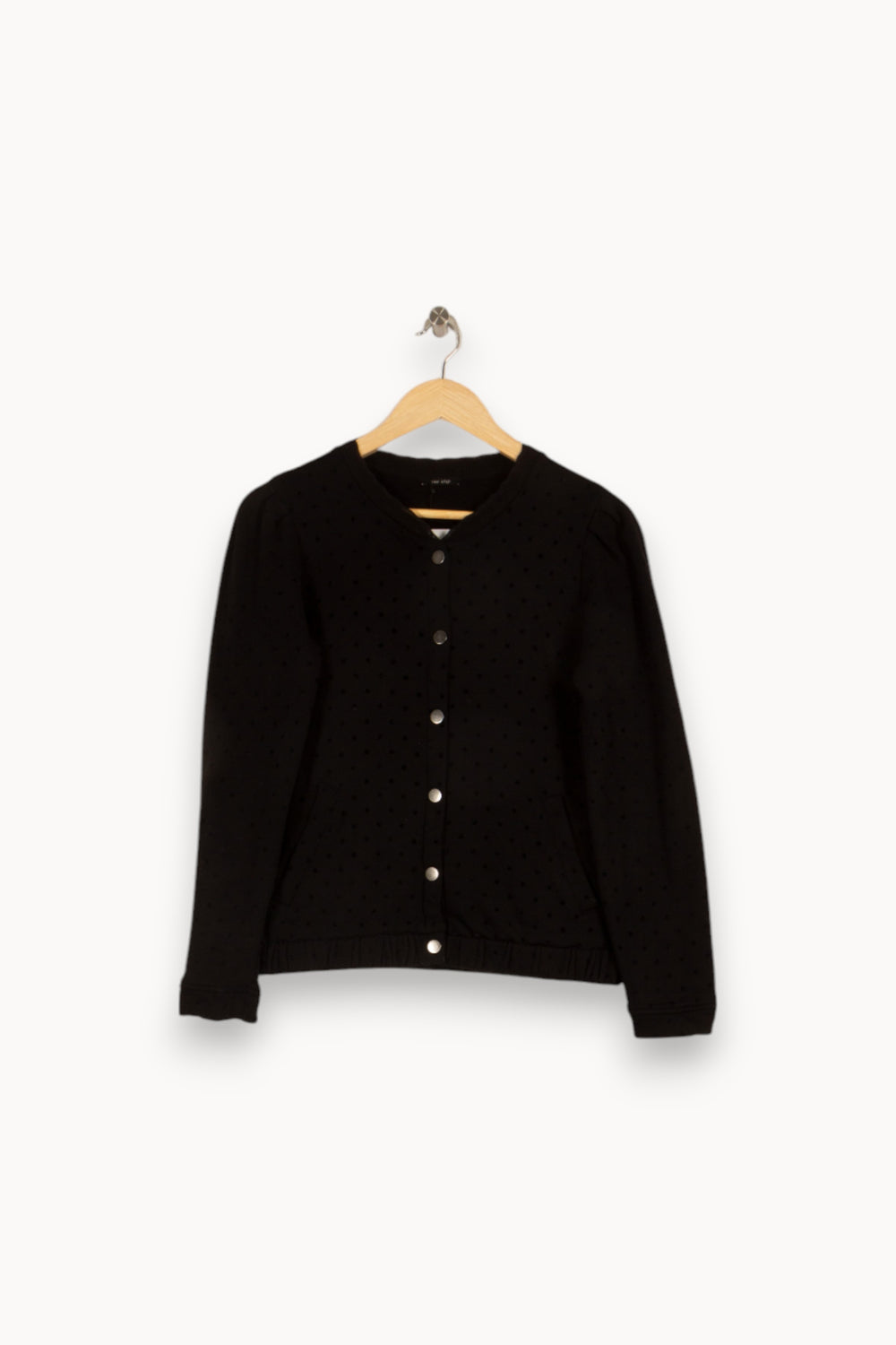 Veste noire à pois - Taille XS/34 de la marque One Step | PARAD40102 - Vendu par Paradigme - Image 1