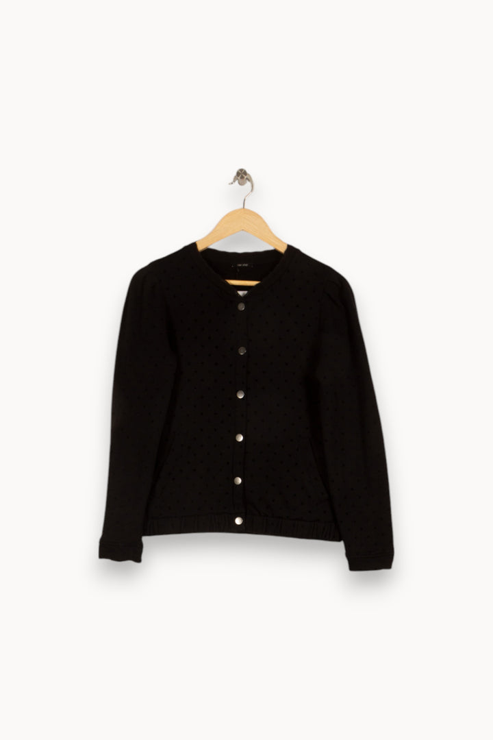 Veste noire à pois - Taille XS/34 de la marque One Step | PARAD40102 - Vendu par Paradigme - Image 1