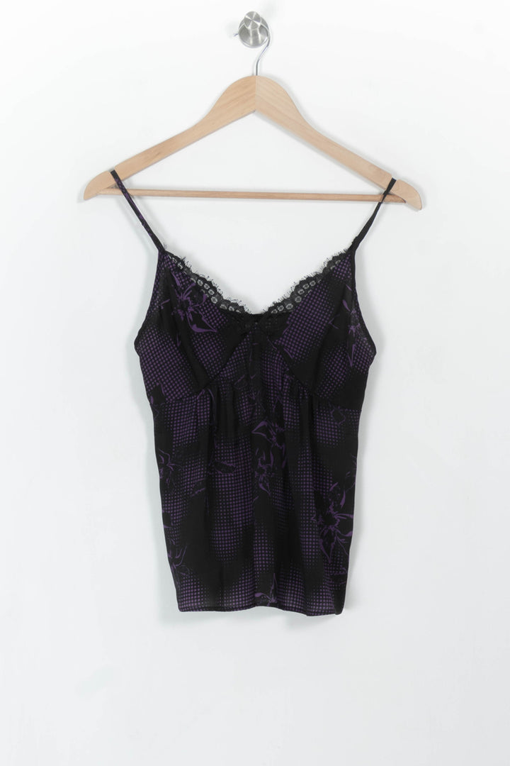Top noir et violet - Taille XS/34 de la marque IKKS | PARAD40107 - Vendu par Paradigme - Image 2