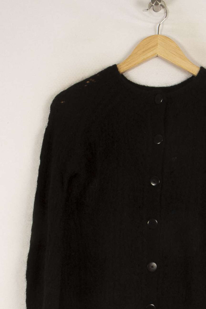 Cardigan en maille noir - Taille XXS/32 de la marque Sézane | PARAD40108 - Vendu par Paradigme - Image 2