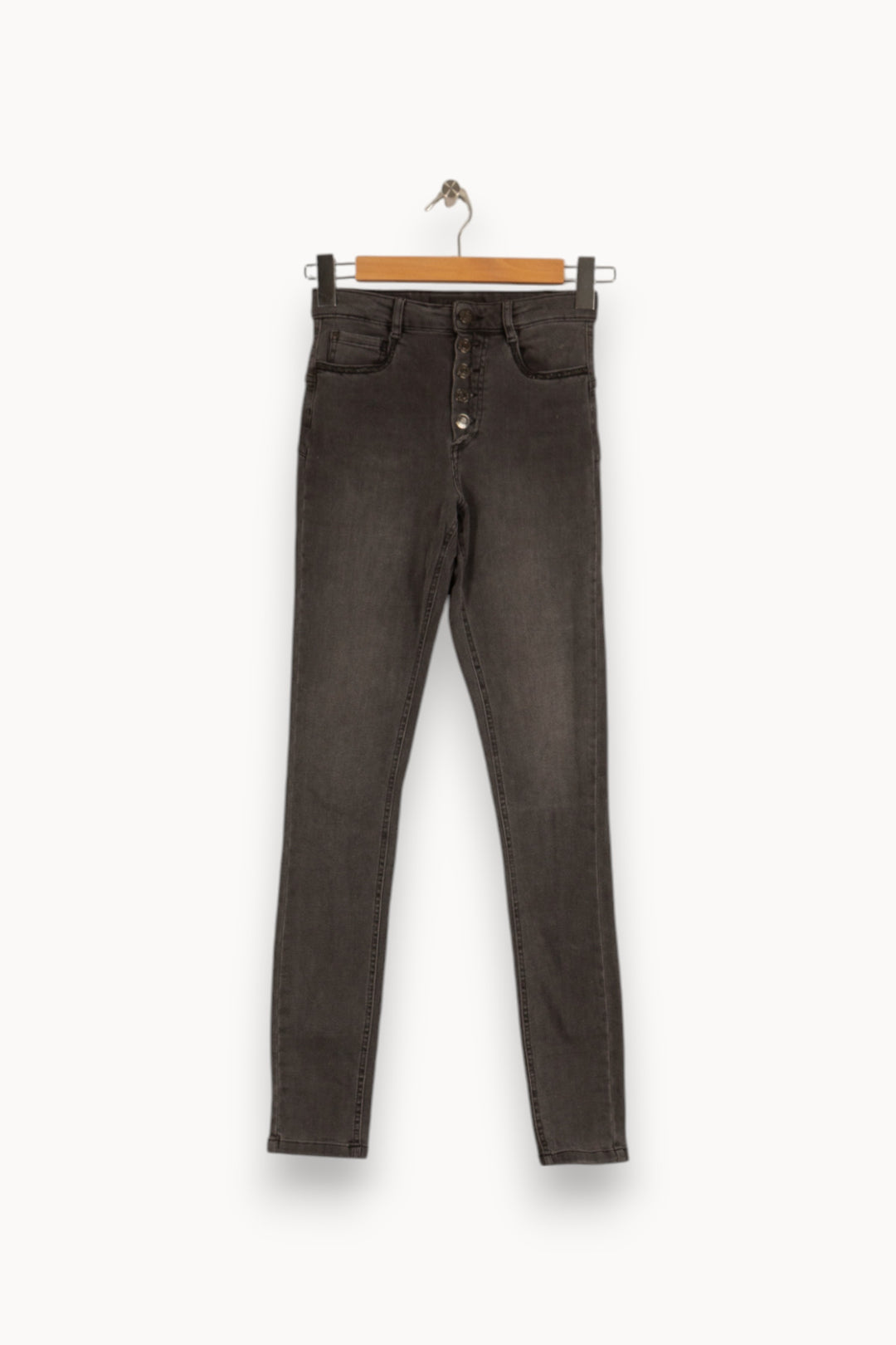 Jean noir/gris - Taille XS/34 de la marque IKKS | PARAD40116 - Vendu par Paradigme - Image 1