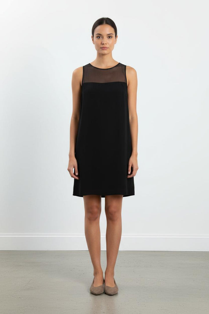 Robe noire - Taille M/38 de la marque Tara Jarmon | PARAD40124 - Vendu par Paradigme - Image 1