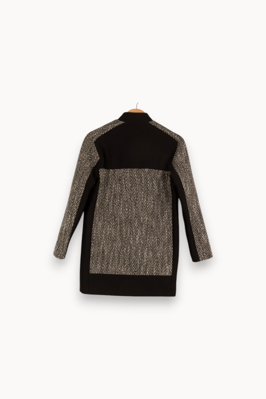 Manteau noir et blanc - Taille S/36 de la marque I.Code | PARAD40125 - Vendu par Paradigme - Image 3
