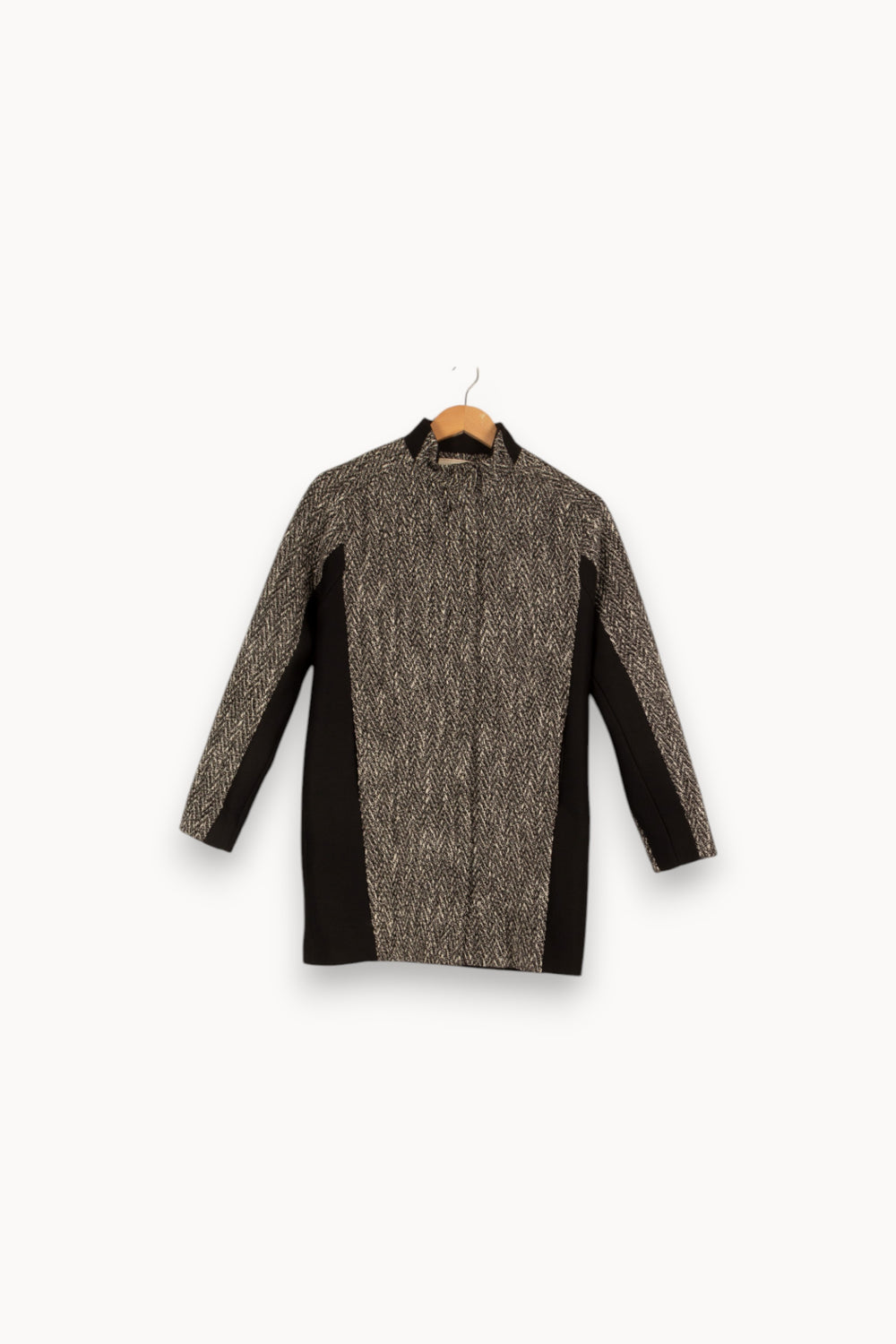 Manteau noir et blanc - Taille S/36 de la marque I.Code | PARAD40125 - Vendu par Paradigme - Image 1