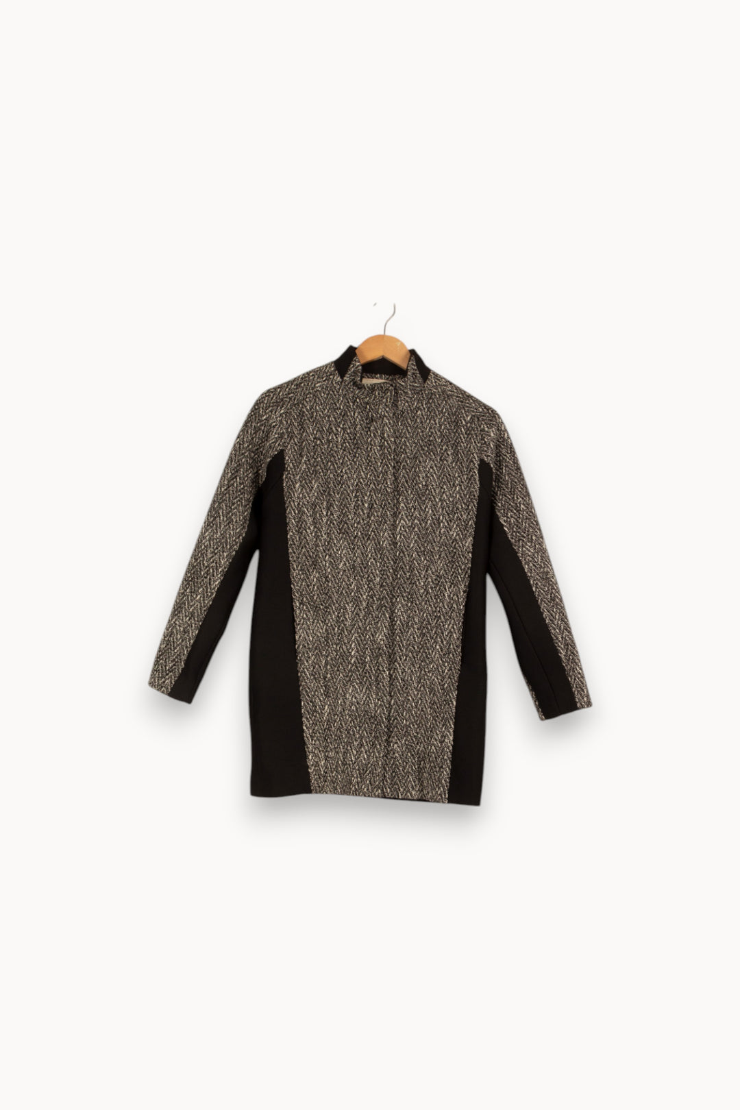 Manteau noir et blanc - Taille S/36 de la marque I.Code | PARAD40125 - Vendu par Paradigme - Image 1