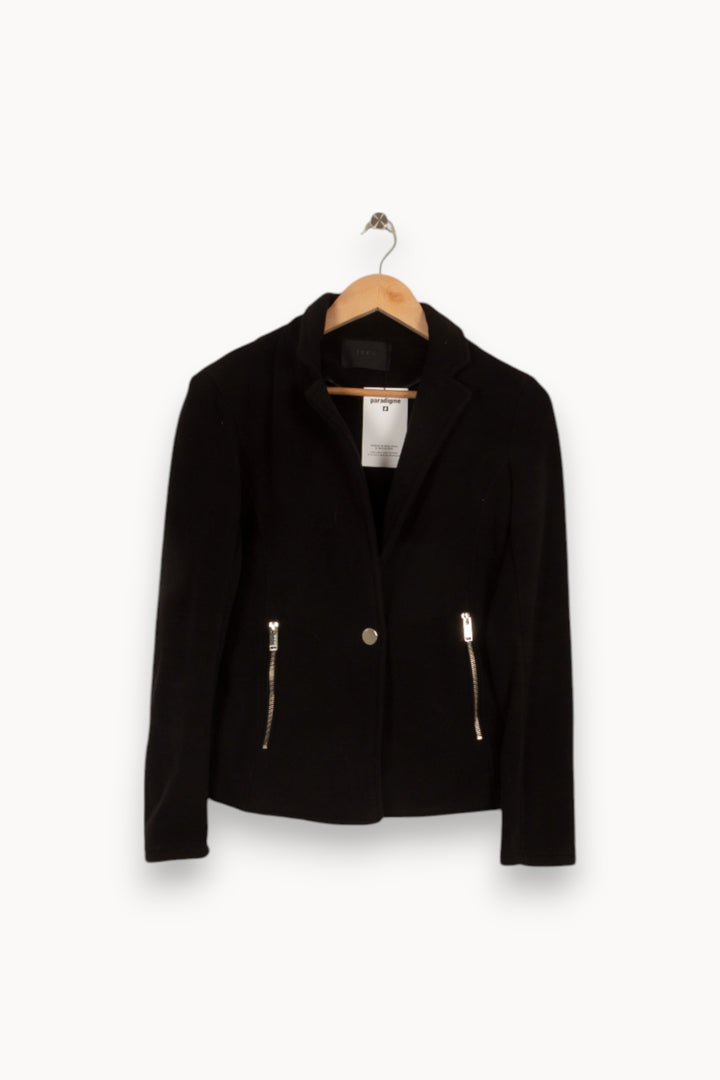 Veste noire - Taille S/36 de la marque IKKS | PARAD40127 - Vendu par Paradigme - Image 1