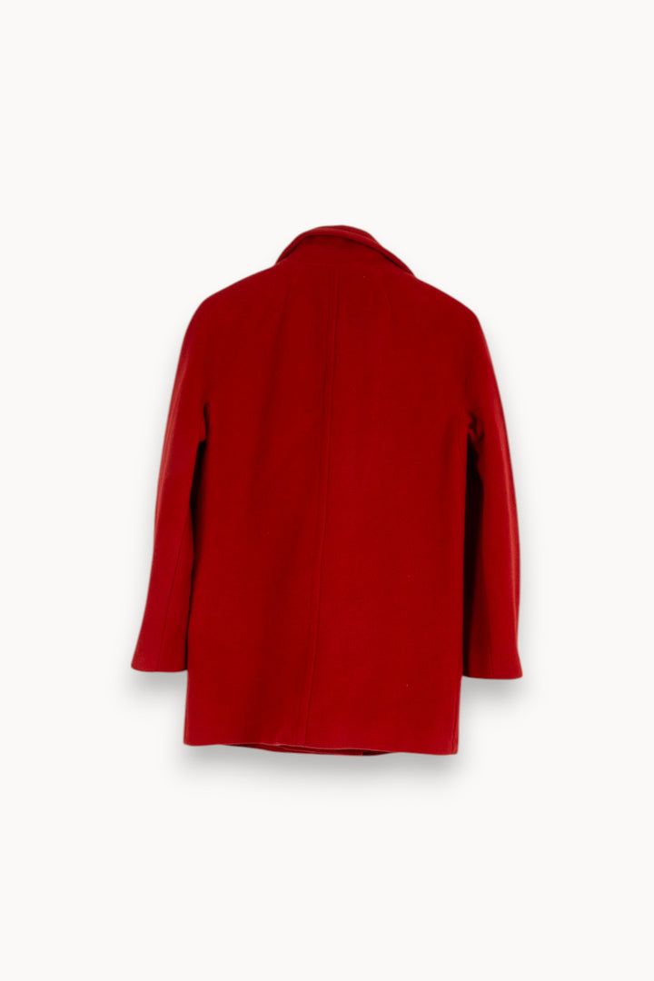 Manteau rouge - Taille S/36 de la marque Maison 123 | PARAD40132 - Vendu par Paradigme - Image 3