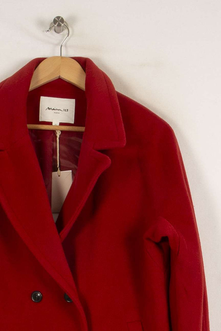 Manteau rouge - Taille S/36