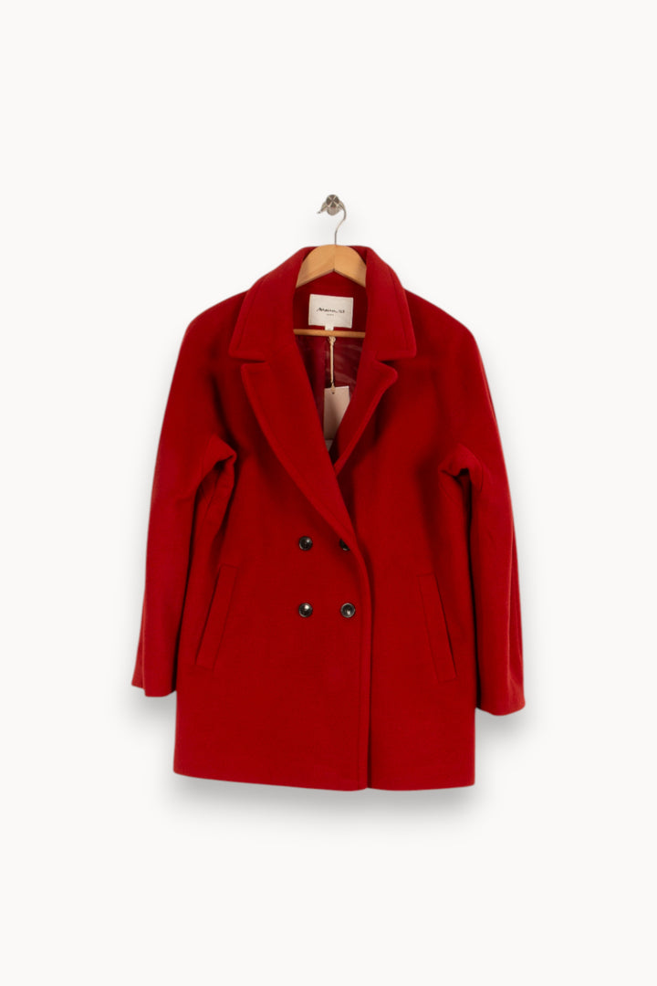 Manteau rouge - Taille S/36