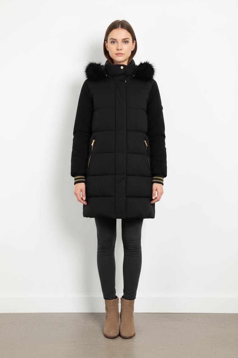 Parka noire - Taille XS/34