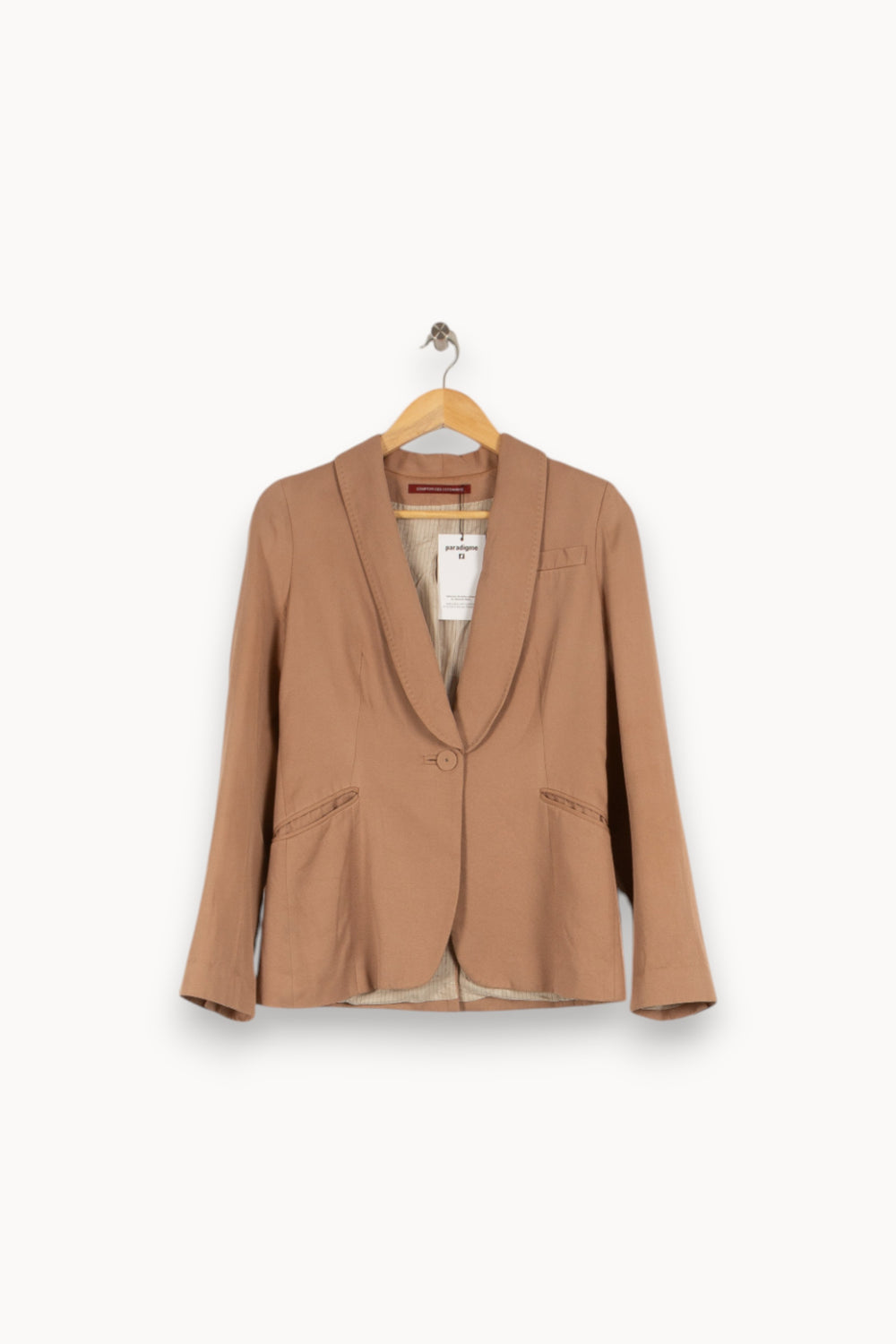 Veste beige-rose - Taille M/38 de la marque Comptoir des Cotonniers | PARAD40147 - Vendu par Paradigme - Image 1