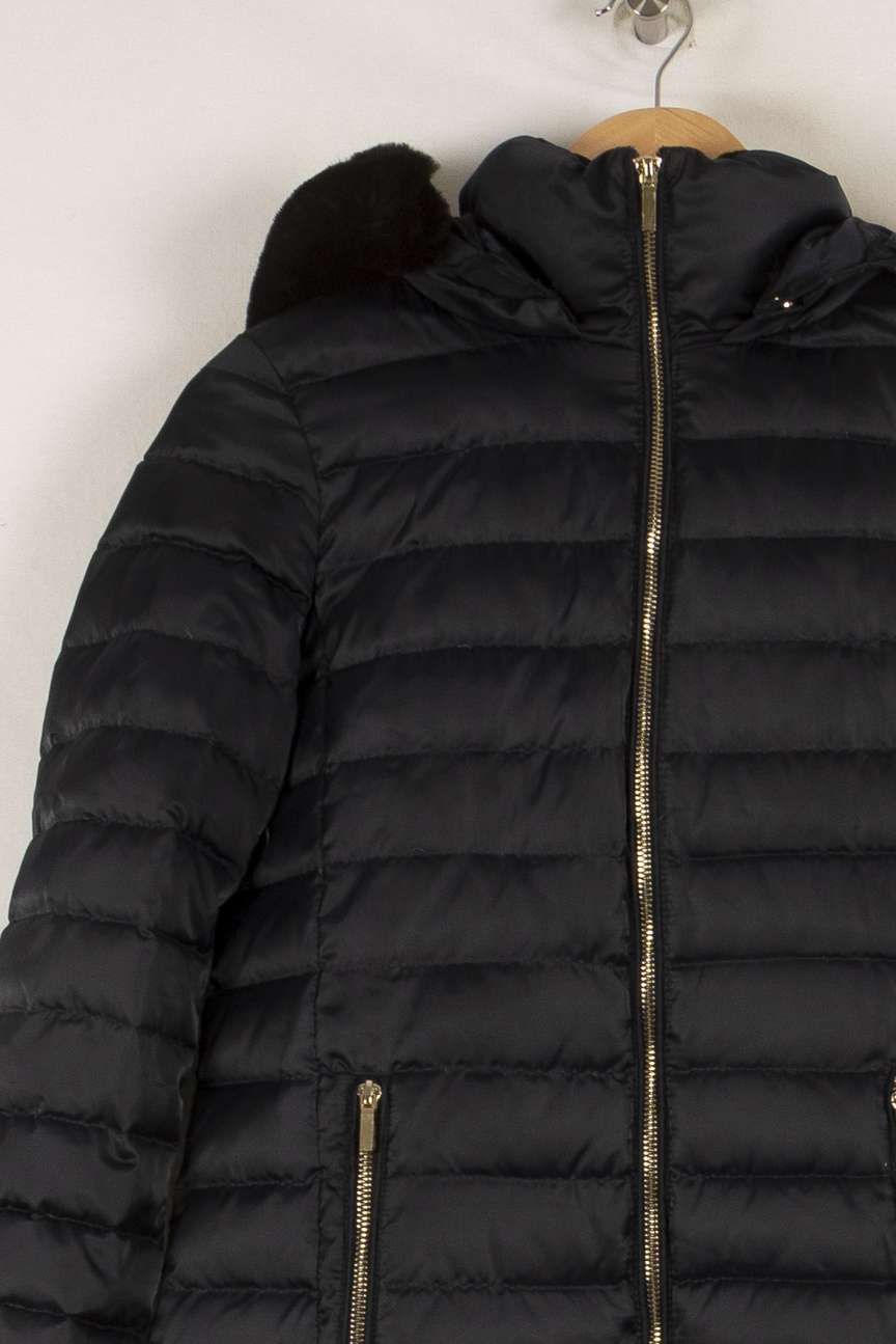 Parka bleu foncé - Taille S/36 de la marque Caroll | PARAD40174 - Vendu par Paradigme - Image 2