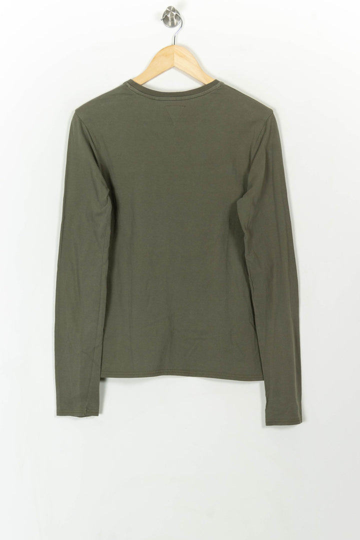 T-shirt manches longues vert - Taille M/38 de la marque IKKS | PARAD40197 - Vendu par Paradigme - Image 4