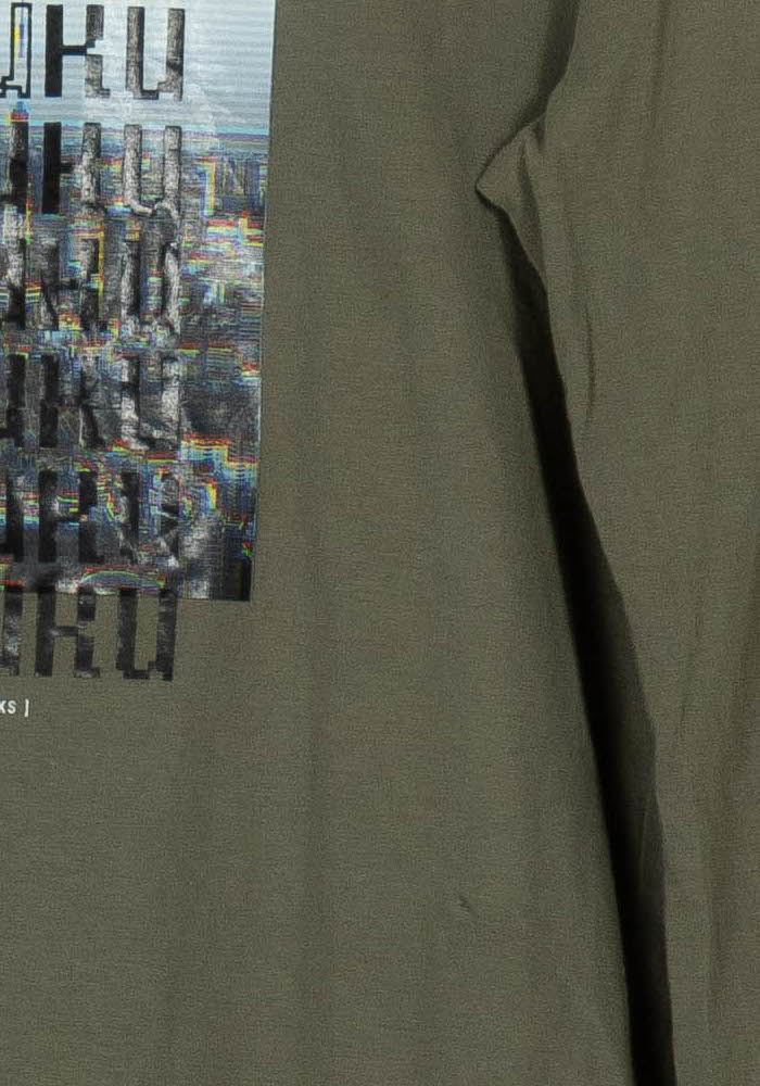 T-shirt manches longues vert - Taille M/38 de la marque IKKS | PARAD40197 - Vendu par Paradigme - Image 3