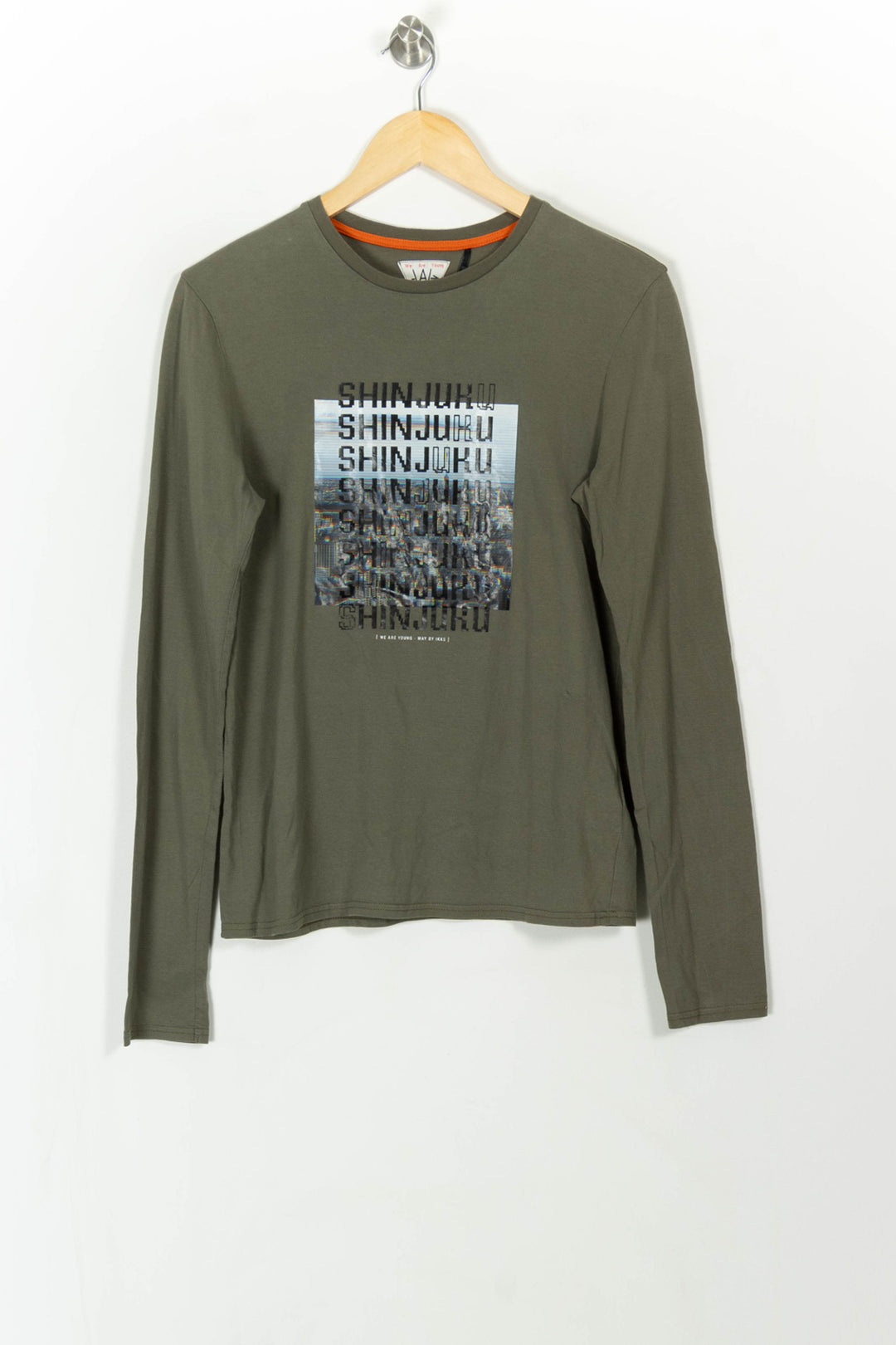 T-shirt manches longues vert - Taille M/38 de la marque IKKS | PARAD40197 - Vendu par Paradigme - Image 2