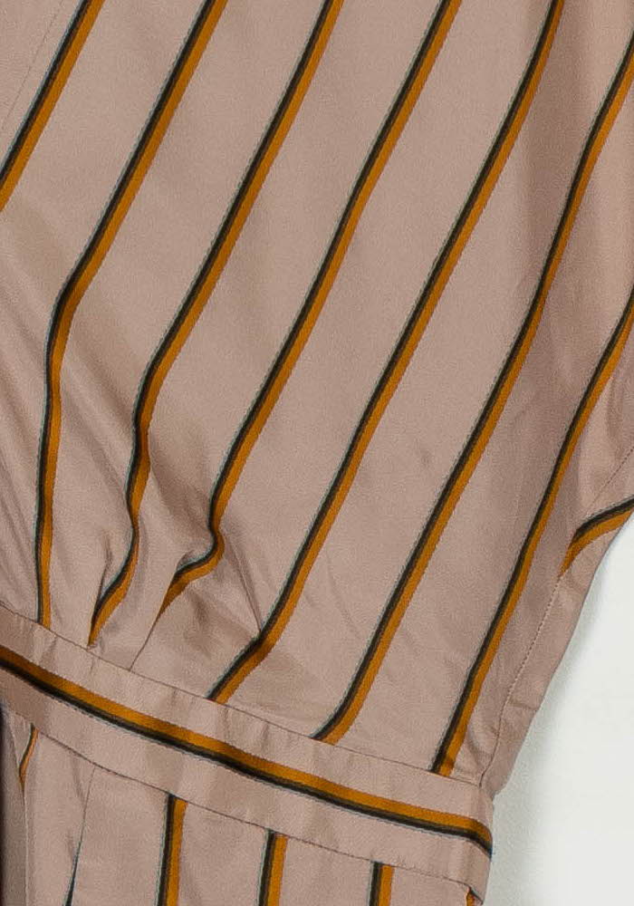 Robe rose rayée - Taille L/40 de la marque Sessùn | PARAD40213 - Vendu par Paradigme - Image 3