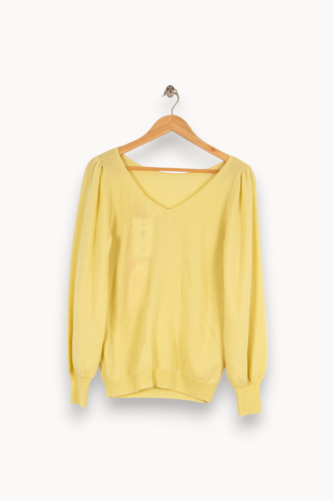 Pull jaune - Taille S/36 de la marque Absolut Cashmere | PARAD40216 - Vendu par Paradigme - Image 3