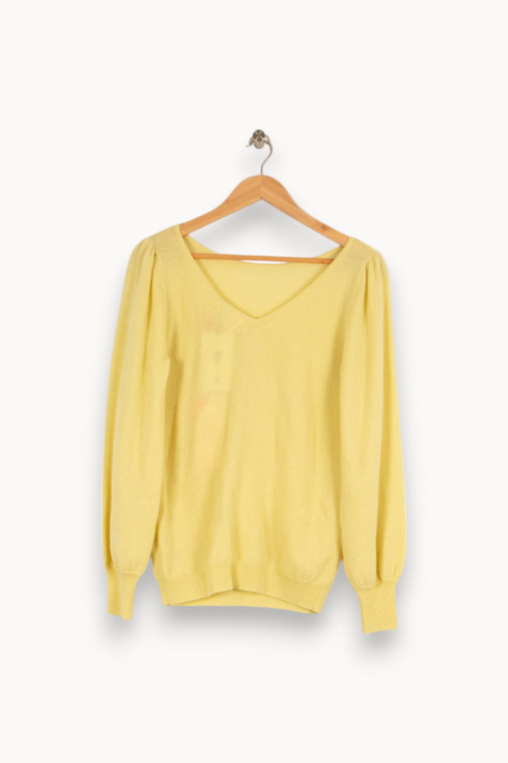 Pull jaune - Taille S/36 de la marque Absolut Cashmere | PARAD40216 - Vendu par Paradigme - Image 3