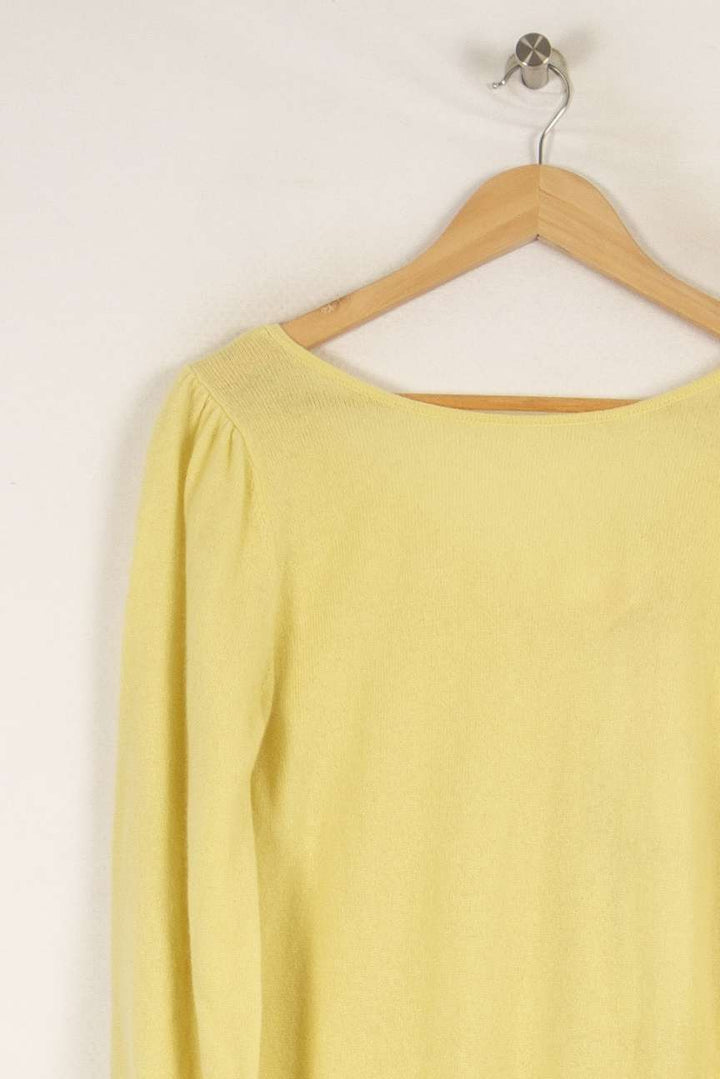 Pull jaune - Taille S/36 de la marque Absolut Cashmere | PARAD40216 - Vendu par Paradigme - Image 2