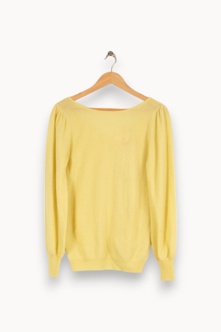 Pull jaune - Taille S/36 de la marque Absolut Cashmere | PARAD40216 - Vendu par Paradigme - Image 1