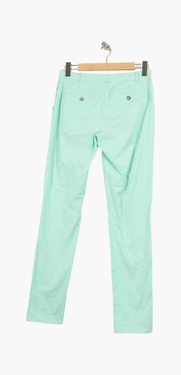 Pantalon bleu/vert - Taille M/38 de la marque Caroll | PARAD40237 - Vendu par Paradigme - Image 4