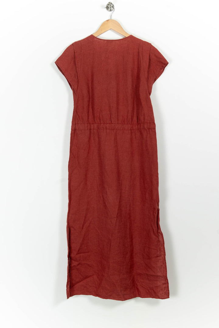 Robe longue orange/rouille - Taille S/36 de la marque Des petits hauts | PARAD40239 - Vendu par Paradigme - Image 4