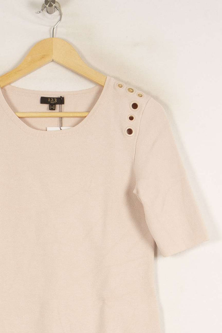 Pull rose - Taille S/36 de la marque Maison 123 | PARAD40256 - Vendu par Paradigme - Image 2