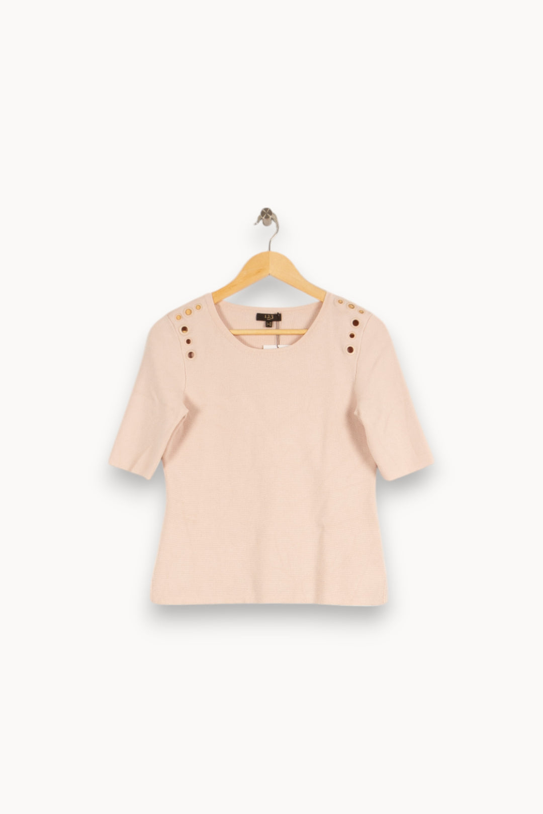Pull rose - Taille S/36 de la marque Maison 123 | PARAD40256 - Vendu par Paradigme - Image 1