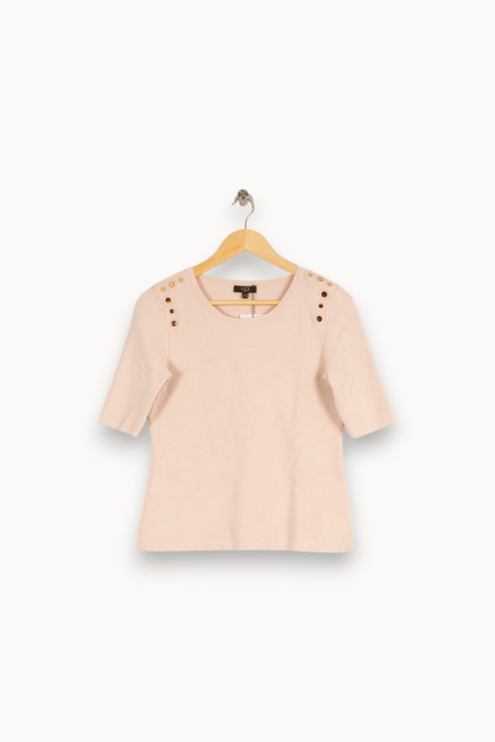 Pull rose - Taille S/36 de la marque Maison 123 | PARAD40256 - Vendu par Paradigme - Image 1