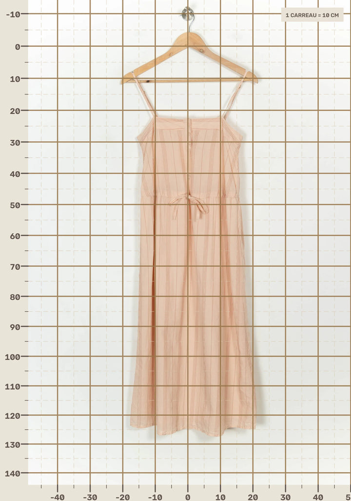 Robe rose rayée - Taille XS/34 de la marque Des petits hauts | PARAD40261 - Vendu par Paradigme - Image 4