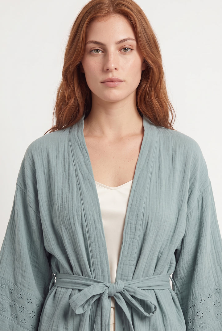 Surchemise vert/bleu - Taille S/36 de la marque Maison 123 | PARAD40272 - Vendu par Paradigme - Image 1