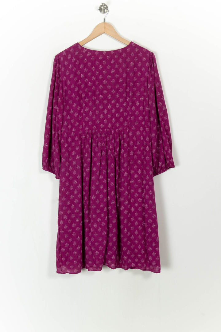 Robe violette - Taille XL/42 de la marque Maison 123 | PARAD40279 - Vendu par Paradigme - Image 4