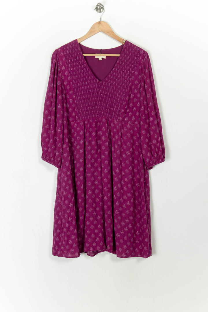 Robe violette - Taille XL/42 de la marque Maison 123 | PARAD40279 - Vendu par Paradigme - Image 2