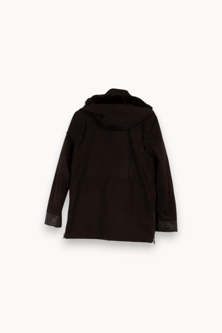 Manteau noir - Taille S/36 de la marque IKKS | PARAD40298 - Vendu par Paradigme - Image 3